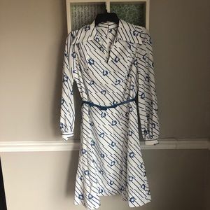 Vintage 60s Robert Leonard Dress Fitted A Line